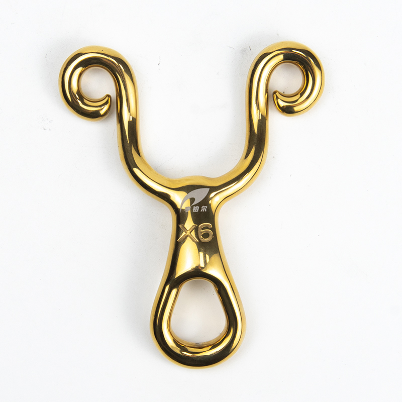 Golden Sheep Horn slingshot